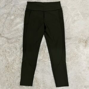 Victoria Sport Knockout Tight - EUC (note: they are olive green, not black)